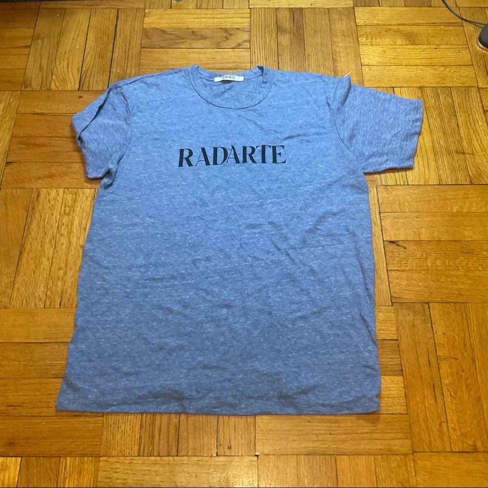 RODARTE Graphic Print Crew Neck Top - Picture 3 of 6